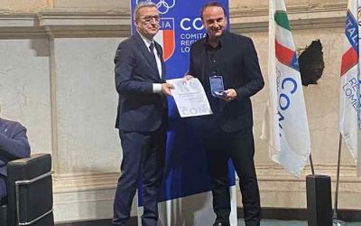 l CONI Nazionale celebra Francesco Maffolini con la Palma d’Argento al merito sportivo