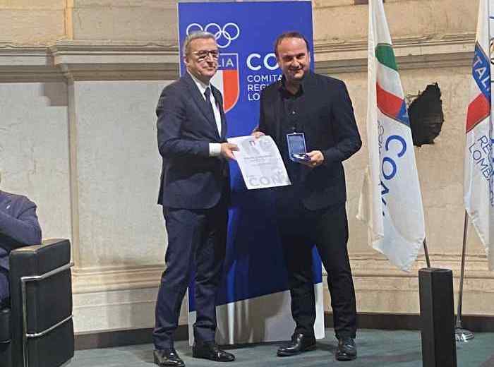 l CONI Nazionale celebra Francesco Maffolini con la Palma d’Argento al merito sportivo